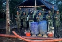 FANB desmantela campamento de minería ilegal en Amazonas
