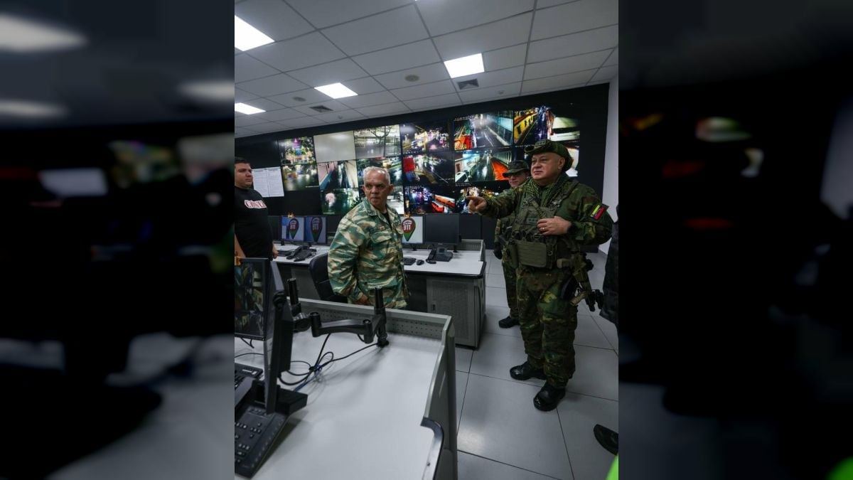 Diosdado Cabello supervisa el sistema VEN911 en Miranda y advierte a grupos violentos: "Los estamos vigilando"