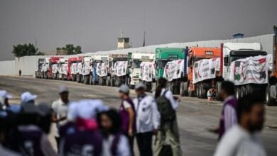 6.000 camiones con ayuda humanitaria listos para entrar a Gaza tras alto el fuego