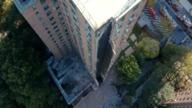 Explosión de gas provoca derrumbe parcial de edificio en Nueva York