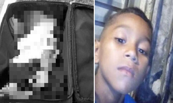 Encuentran el cuerpo de un niño dentro de una maleta frente a un cementerio en Brasil