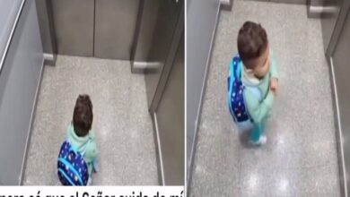 Video viral: La oración de un niño atrapado en ascensor