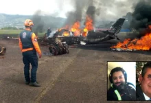 Identifican a los pilotos muertos víctimas del siniestro aéreo en San Cristóbal