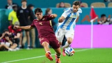 Argentina vence 1-0 a Venezuela en un amistoso en Miami