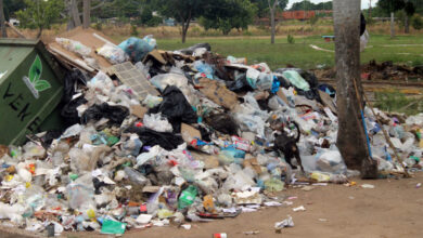 Alrededor de cuatro días lleva acumulada un gran vertedero de basura en La Floresta