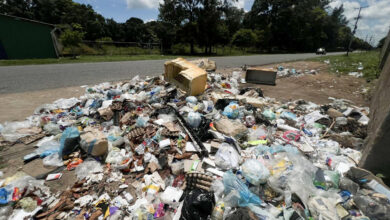 Los habitantes del sector Pararí de La Pica exigen contenedores ante colapso de basura.