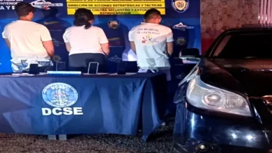 Detienen a tres sujetos que despojaron a su víctima de 50 mil dólares en Aragua