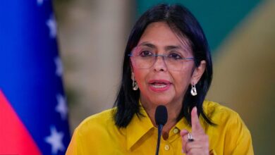 Delcy Rodríguez acusa a Guyana de facilitar una agresión militar de EE.UU. en el Caribe