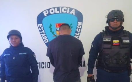 Detenido en Falcón hombre que exigía dinero a su pareja para saldar deudas