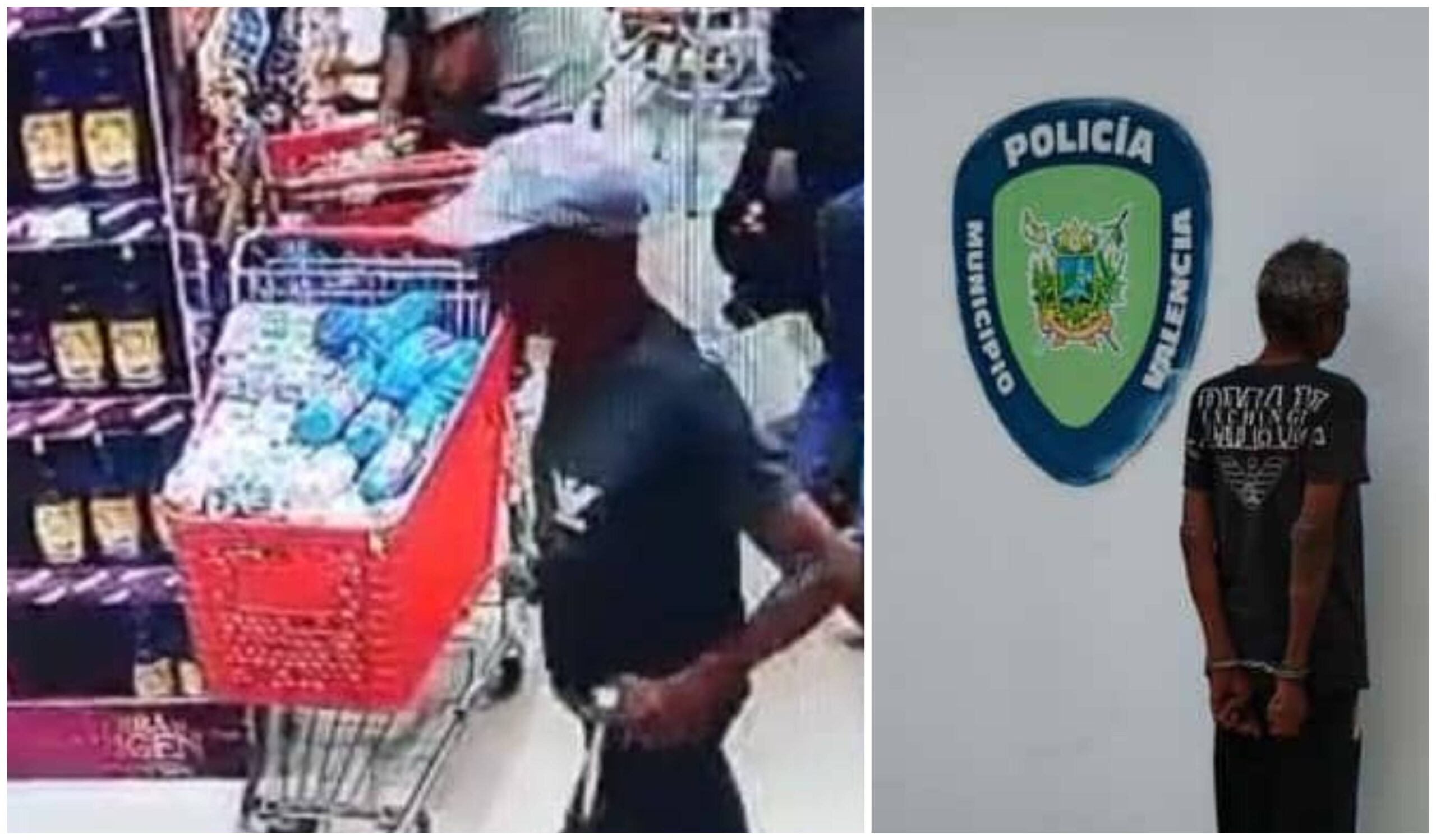Detenido un sexagenario en Valencia por hurto de licor y víveres