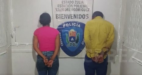 Detienen a pareja por violencia física y psicológica contra una mujer en el Zulia