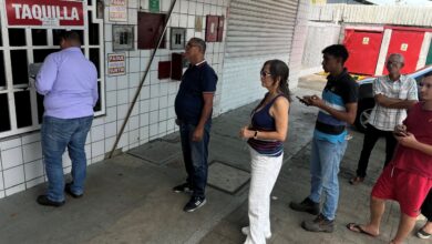 Método para surtir gasolina sigue generando congestión vehicular en Maturín