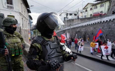 Ecuador: Noboa decreta estado de excepción en 10 provincias ante protestas