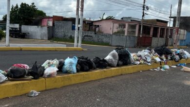 Avenidas de Maturín lucieron llenas de basura este lunes 27 de octubre