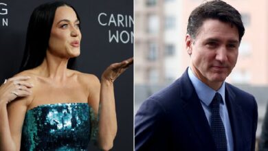 ¿Romance confirmado? Fotos muestran a Katy Perry y Justin Trudeau besándose