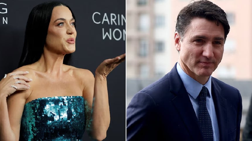 ¿Romance confirmado? Fotos muestran a Katy Perry y Justin Trudeau besándose