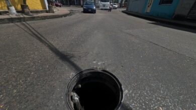 Choferes piden tapa para alcantarilla en la calle 11B de Las Brisa de Orinoco