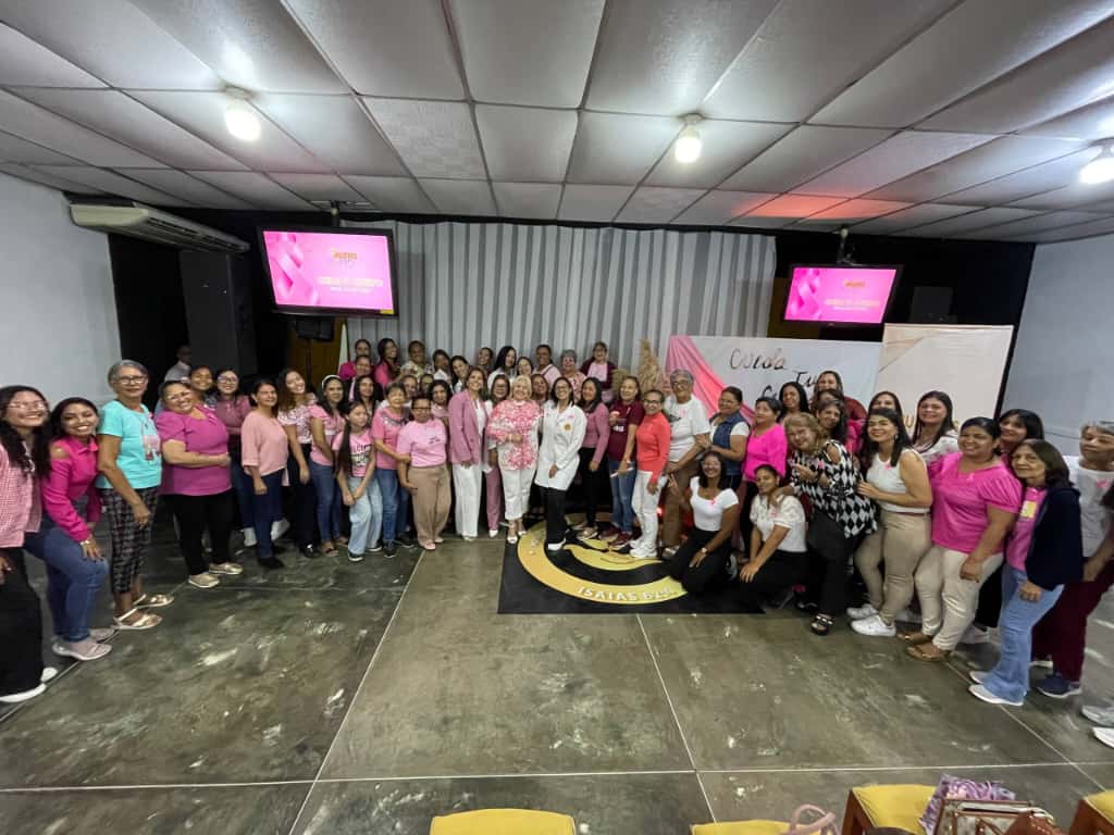 Iglesia Hefziba de Maturín impulsa campaña Cuida tu Cuerpo en el Mes Rosa