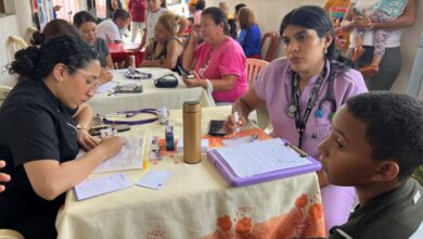 Más de 300 habitantes del sector Francisco de Miranda fueron beneficiados con jornada médica.