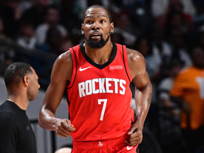 Kevin Durant firma una extensión de $90M con Houston Rockets