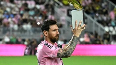 Lionel Messi recibe Bota de Oro de la MLS 2025