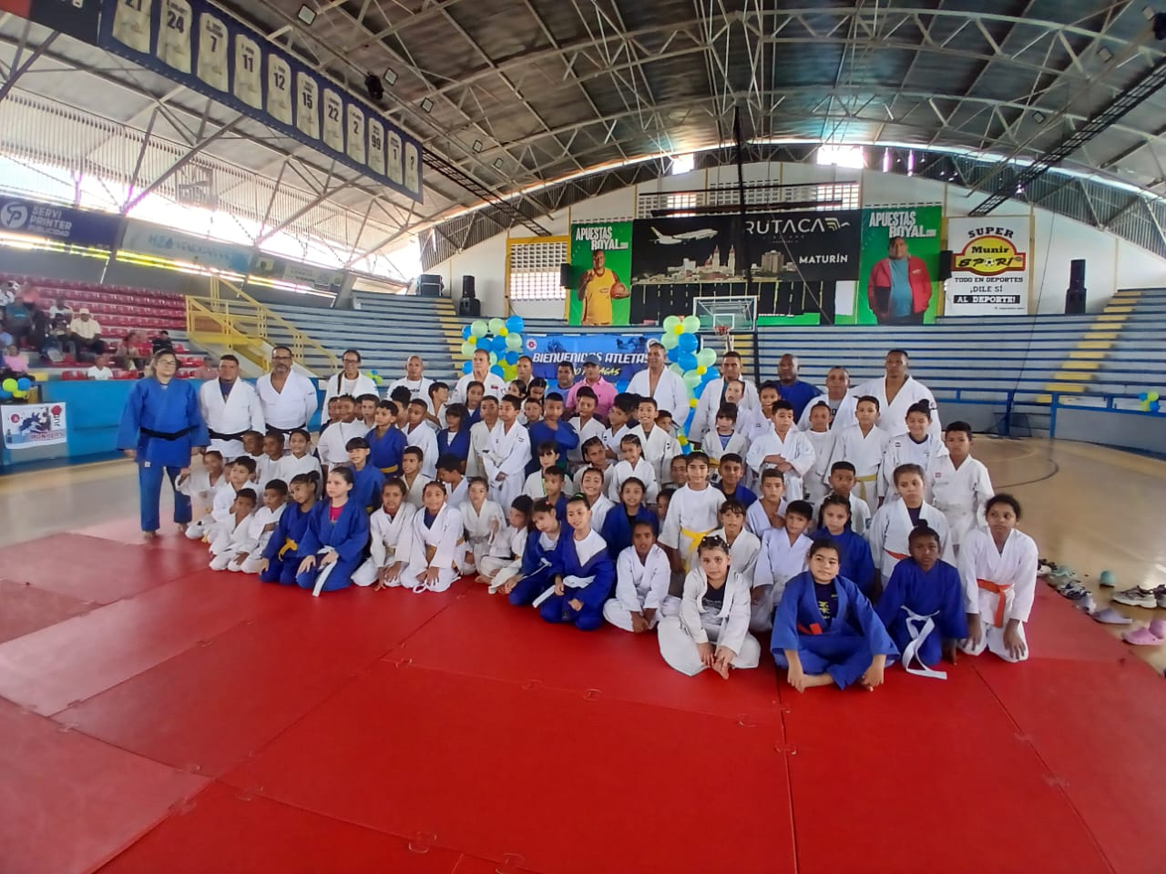 Más de 130 atletas presentes en festival nororiental preinfantil de judo en Maturín