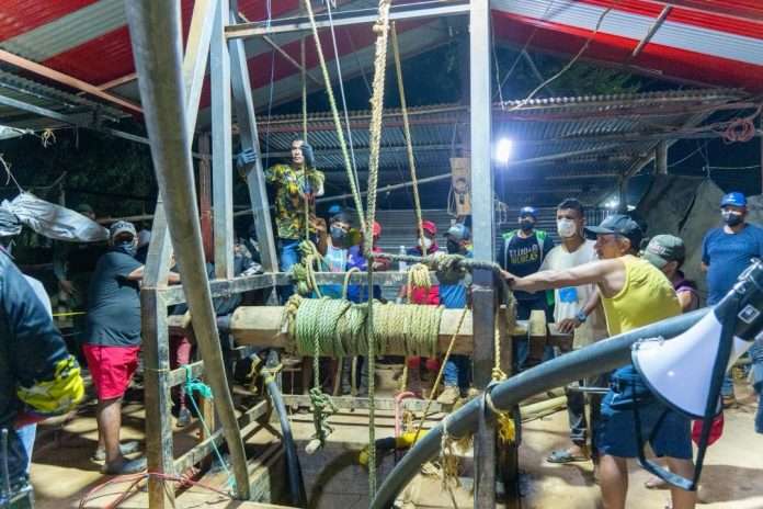 Continúan en El Callao las labores de rescate para recuperar el último cuerpo de mina