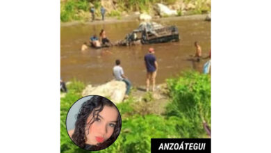 Joven muere arrastrada por la corriente del río Amana en Anzoátegui