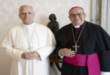 Papa León XIV recibe al obispo Tulio Ramírez de la Diócesis de Guarenas en el Vaticano