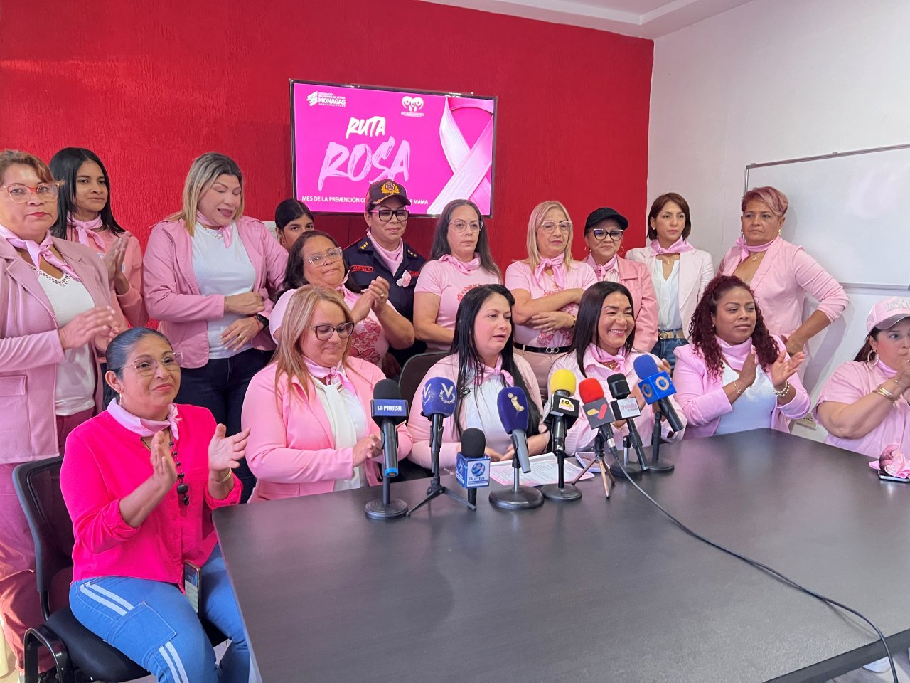 Monagas se viste de rosa: presentan agenda de prevención y lucha contra el cáncer de mama