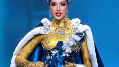 Miss Grand Internacional: Nariman Batthika rinde homenaje a las reinas criollas con su traje típico tricolor