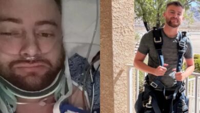 Turista sobrevive a caída de 3.300 metros tras fallo de paracaídas