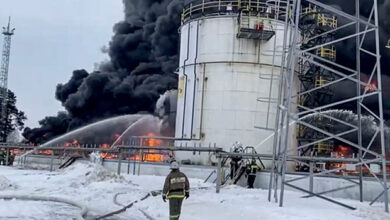Ucrania ataca una fábrica de explosivos en Rusia y una terminal de petróleo en Crimea