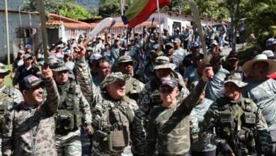 Diosdado Cabello lidera juramentación de Milicia Campesina en La Guaira