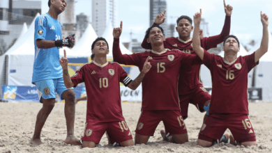 Vinotinto de Fútbol Playa firma su mejor participación histórica con 6 triunfos en 8 partidos