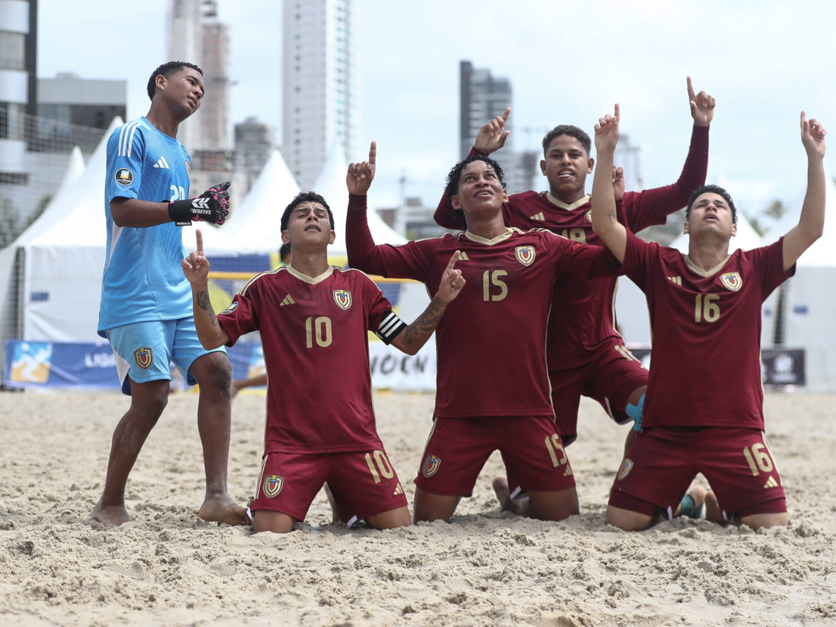 Vinotinto de Fútbol Playa firma su mejor participación histórica con 6 triunfos en 8 partidos