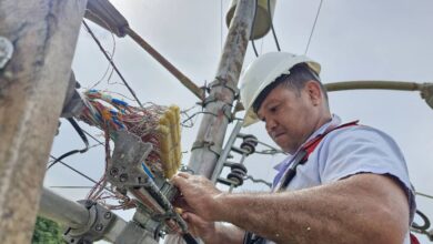 Cantv sustituye 520 metros de cable para optimizar servicios a 200 suscriptores en Barrancas del Orinoco