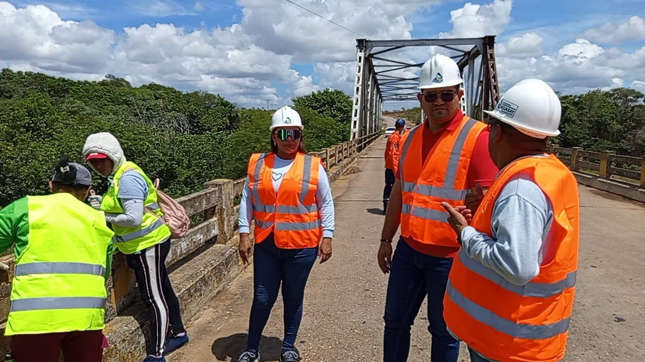 Inicia rehabilitación de tres puentes clave en el municipio Aguasay