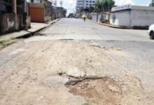 Llenas de huecos están las calle de Palo Negro y la Alberto Ravell en Maturín