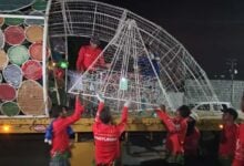 Inician decoración navideña y adecuación de plazas para el disfrute familiar