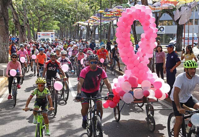 Organizan Gran Rodada Ciclista por la lucha contra el Cáncer de Mama