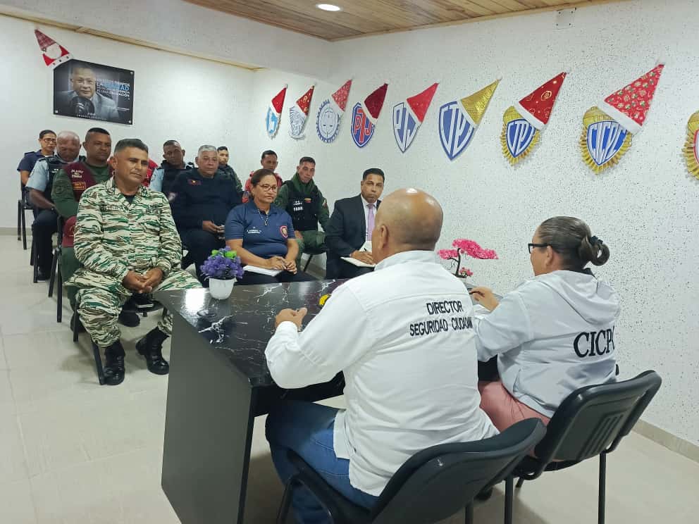 Coordinan estrategias de Seguridad Ciudadana en el municipio Libertador