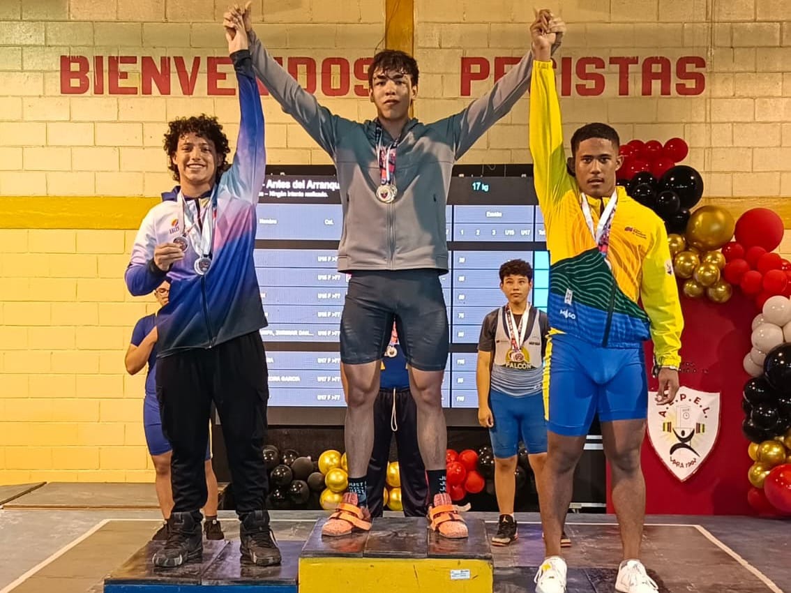 Monagas brilla en campeonato nacional de levantamiento de pesas
