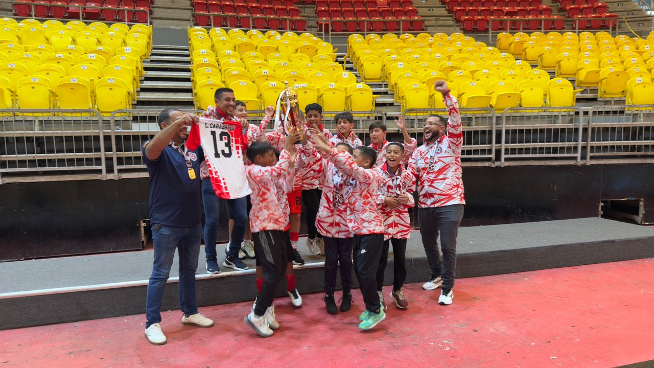Escuela Mejía es el campeón de Venezuela en la Liga Desarrollo Fútbol Sala Sub-11