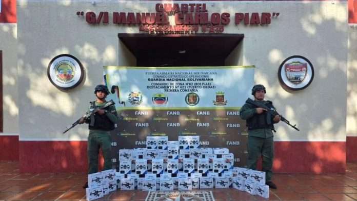 GNB incauta 96 drones en Ciudad Guayana, Bolívar