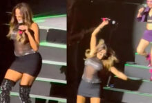 Catherine Fulop deberá someterse a una cirugía de hombro tras su accidente en el show de Erreway