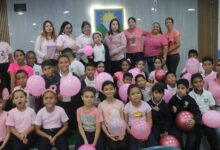 Escuelas en Maturín se suman a la concientización del cáncer de mama