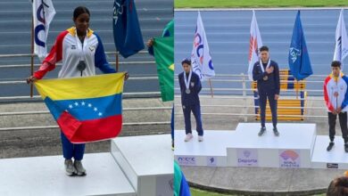 Julio Chirinos y Ottaynis Febres suman 4 medallas para Venezuela en el campeonato panamericano de atletismo