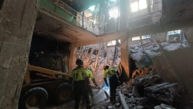 Confirman cuatro víctimas mortales tras el derrumbe del edificio en obras en Madrid