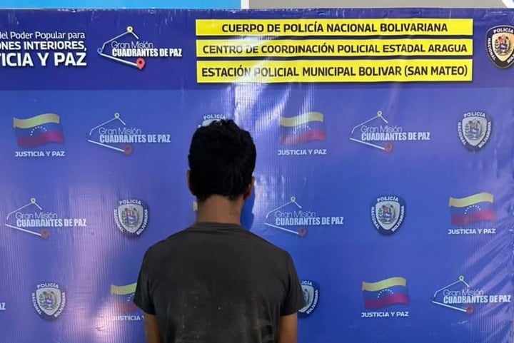 Detienen a sujeto en Aragua por presunto maltrato infantil tras denuncia de la madre